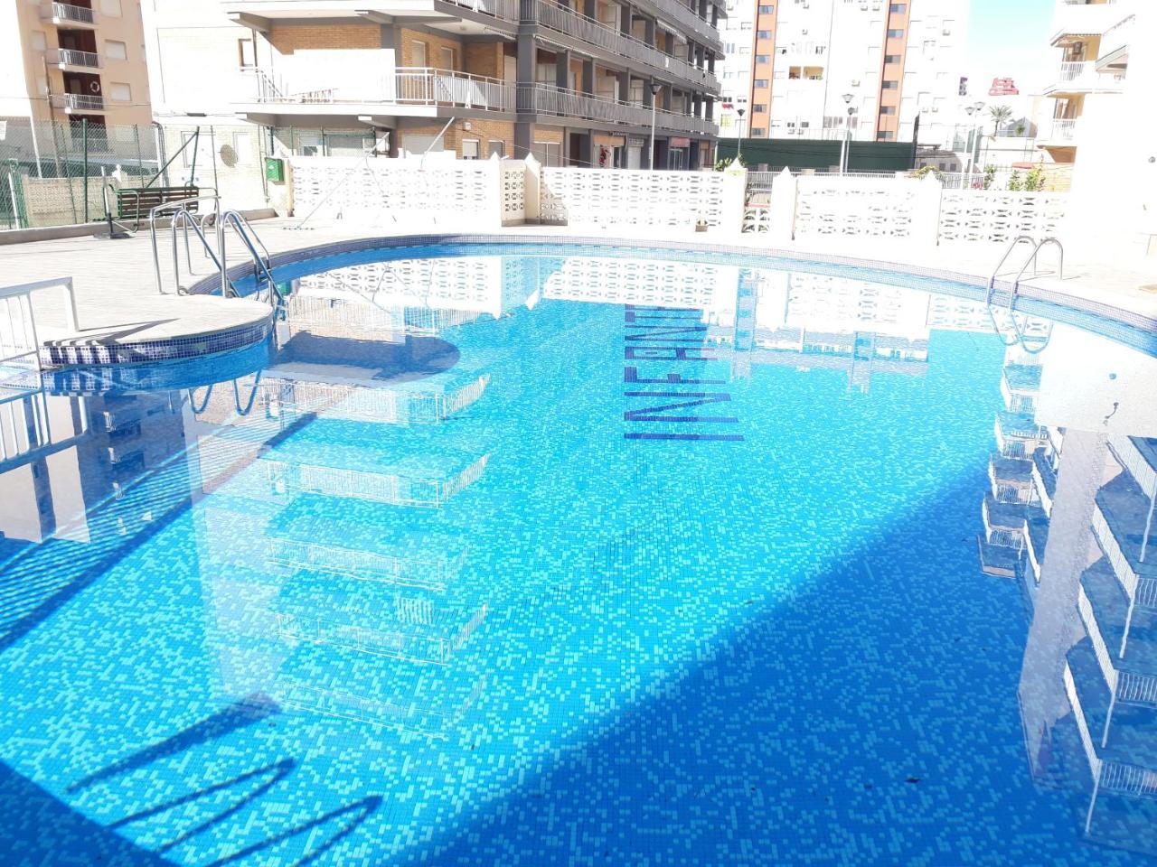 Infante Primera Linea Gandia Playa Solo Familias Playa de Gandia Dış mekan fotoğraf