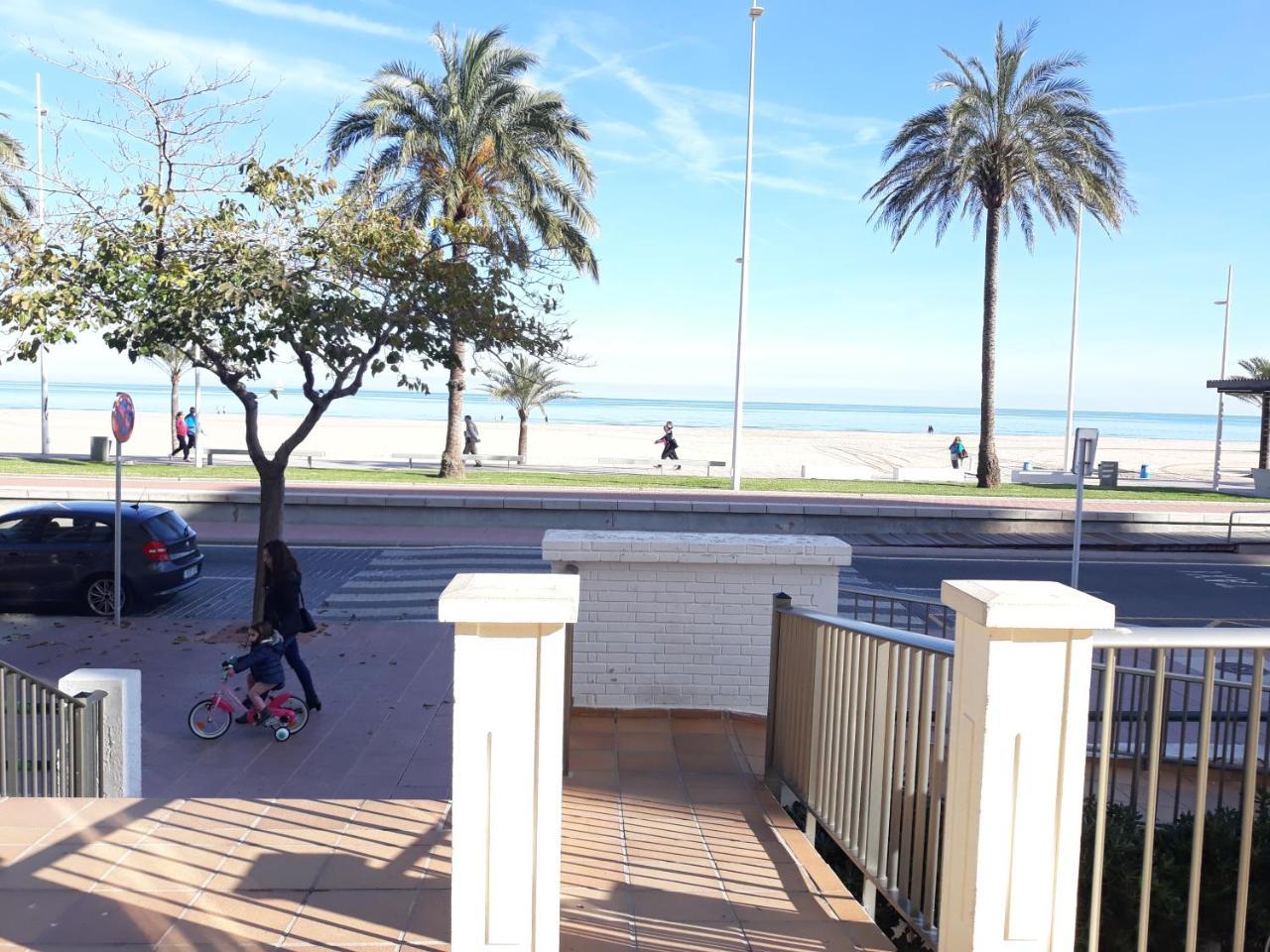 Infante Primera Linea Gandia Playa Solo Familias Playa de Gandia Dış mekan fotoğraf