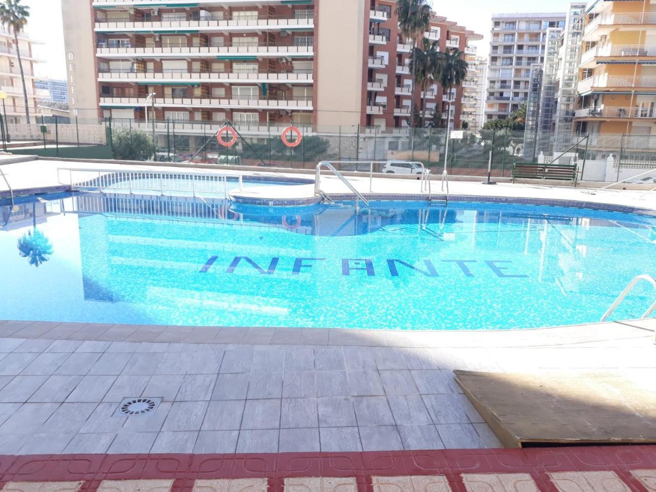 Infante Primera Linea Gandia Playa Solo Familias Playa de Gandia Dış mekan fotoğraf