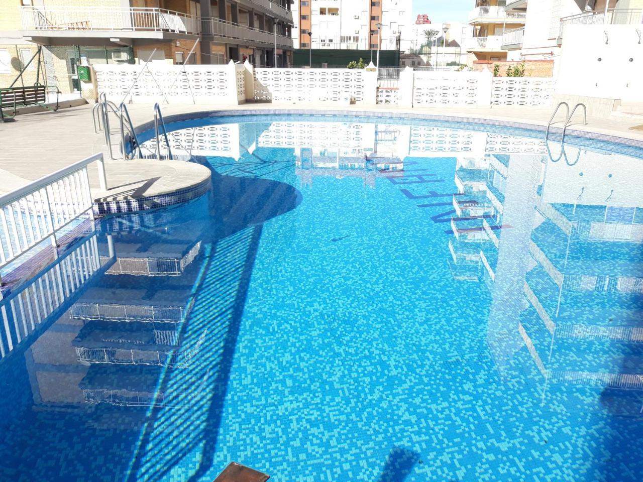 Infante Primera Linea Gandia Playa Solo Familias Playa de Gandia Dış mekan fotoğraf