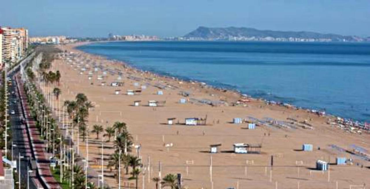 Infante Primera Linea Gandia Playa Solo Familias Playa de Gandia Dış mekan fotoğraf