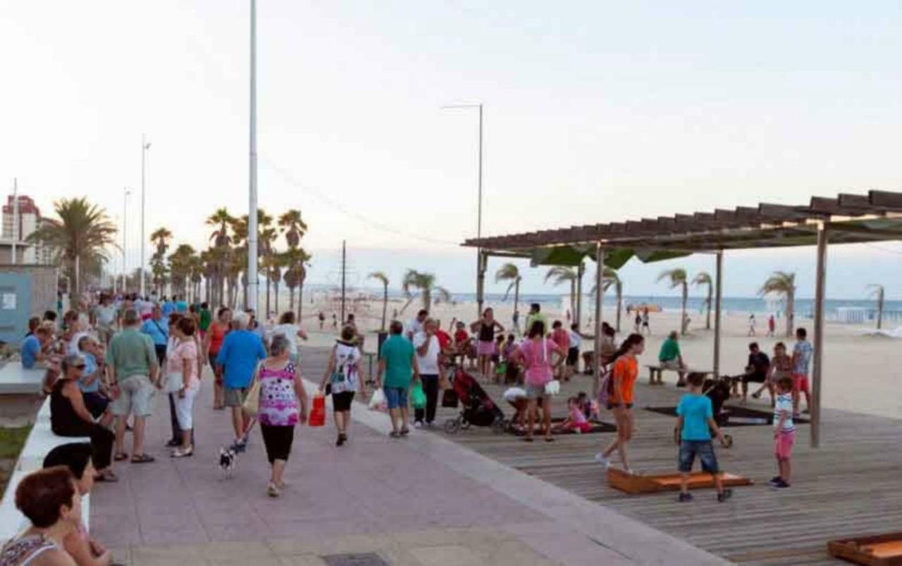 Infante Primera Linea Gandia Playa Solo Familias Playa de Gandia Dış mekan fotoğraf